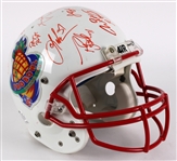 1998 AFC Pro Bowlers Multi Signed Full Size Helmet w/ 20 Signatures Including Tim Brown, Jonathan Ogden, Dermontti Dawson & More (JSA)