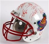 1998 AFC Pro Bowlers Multi Signed Full Size Helmet w/ 20 Signatures Including Tim Brown, Jonathan Ogden, Dermontti Dawson & More (JSA)