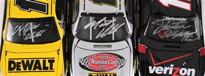 2000's NASCAR Memorabilia Collection - Lot of 9 w/ Signed Scale Model Cars, Signed 16 x 24 Framed Display & More (JSA / Pepper Burruss Collection)