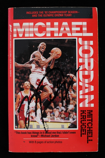 1988 Michael Jordan Chicago Bulls Signed Mitchell Krugel Biography (JSA Full Letter)