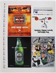 2000 Brett Favre Antonio Freeman Green Bay Packers Signed 20" x 26" Gameday Program Printing Plate (JSA / Pepper Burruss Collection)