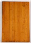 1970s-80s Purdue Boilermakers Mackey Arena 17" x 25" Basketball Court Section (MEARS LOA / Pepper Burruss Collection)