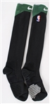 2017-18 NBA Authentics Uniform Socks Attributed to Giannis Antetokounmpo (MEARS LOA)