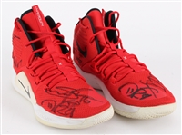 2018-19 Nikola Jokic Denver Nuggets Game Worn Nike Sneakers (MEARS LOA)