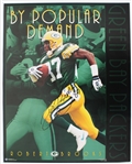 1992-98 Robert Brooks Green Bay Packers Signed 16x20 Poster (JSA / Pepper Burruss Collection)