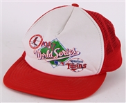 1987 St. Louis Cardinals vs Minnesota Twins World Series One Size Fits All Cap