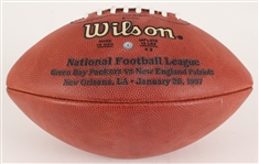 1997 Desmond Howard Green Bay Packers Signed ONFL Tagliabue Super Bowl XXXI Football (JSA / Pepper Burruss Collection)