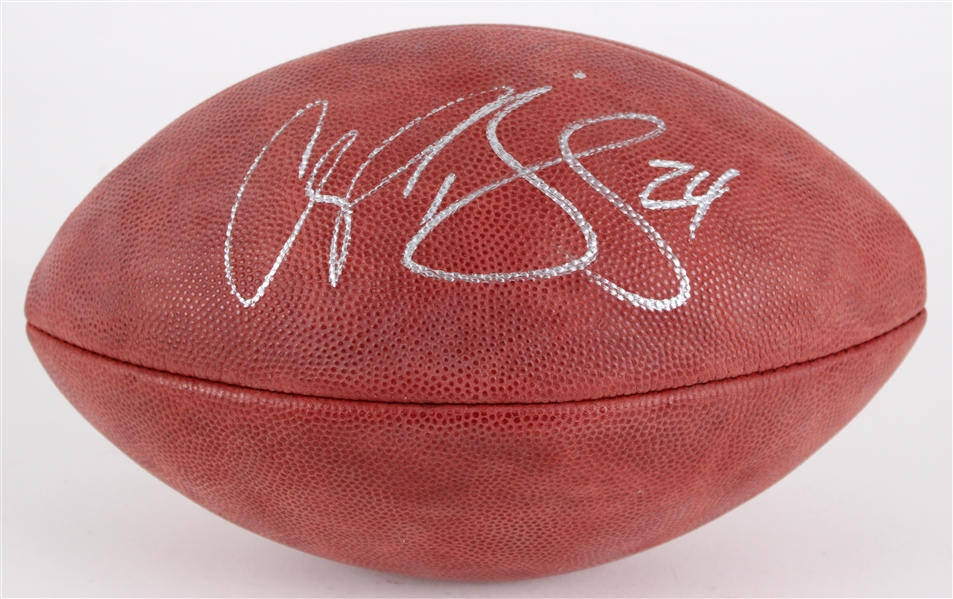 2010s Champ Bailey Denver Broncos Signed ONFL Goodell Football (JSA / Pepper Burruss Collection)
