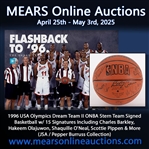 1996 USA Olympics Dream Team II ONBA Stern Team Signed Basketball w/ 15 Signatures Including Charles Barkley, Hakeem Olajuwon, Shaquille ONeal, Scottie Pippen & More (JSA / Pepper Burruss Collection)