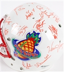 1998 AFC Pro Bowlers Multi Signed Full Size Helmet w/ 21 Signatures Including Warren Moon, Tim Brown, Jonathan Ogden & More (JSA / Pepper Burruss Collection)