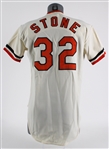 1979 Steve Stone Baltimore Orioles Game Worn Home Jersey (MEARS A9.5)