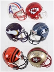 NFL Signed Mini Helmet Collection w/ Tony Romo, Greg Jennings, AJ Hawk & more (JSA) (Lot of 52)