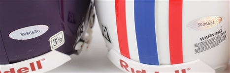 NFL Signed Mini Helmet Collection w/ Tony Romo, Greg Jennings, AJ Hawk & more (JSA) (Lot of 52)