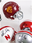 NFL Signed Mini Helmet Collection w/ Tony Romo, Greg Jennings, AJ Hawk & more (JSA) (Lot of 52)
