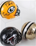 NFL Signed Mini Helmet Collection w/ Tony Romo, Greg Jennings, AJ Hawk & more (JSA) (Lot of 52)
