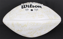 1996 Super Bowl Champion Green Bay Packers Team Signed ONFL Tagliabue Autograph Panel Football w/ 50 Signatures Including Reggie White, Brett Favre, Desmond Howard (JSA / Pepper Burruss Collection)