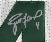 2007 Brett Favre Green Bay Packers Signed Retail Jersey w/ Lambeau Field 50 Years & Captain Patches (Favre Hologram)