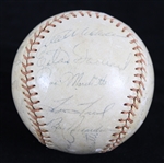 1965 New York Yankees Team Signed Baseball w/ 20 Signatures Including Whitey Ford, Elston Howard, Tony Kubek & More (JSA)