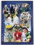 2000s Brett Favre Green Bay Packers Signed 16" x 22" Framed Photo Collage (JSA / Pepper Burruss Collection)