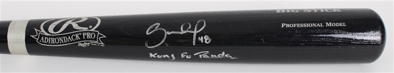 2010s Pablo Sandoval San Francisco Giants Signed Rawlings Adirondack Bat (JSA)