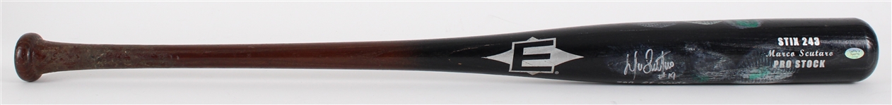 2012 Marco Scutaro San Francisco Giants Signed Easton Professional Model Game Used Bat (MEARS LOA / JSA)