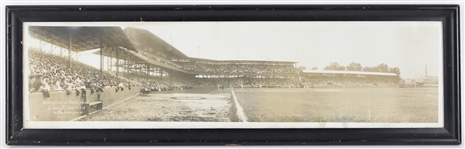 1912 (June 8th) Washington vs Philadelphia 13x41 Framed Photo by GV Buck George McBride Collection
