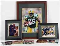 2000s Ryan Grant GB Packers Signed 25x31 Framed Photo, Jerry Kramer Signed 13x16 Framed Photo & more (Lot of 8)(JSA)