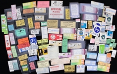 1970s-80s Sports Ticket Stub & Pocket Schedule Collection - Lot of 125 w/ Chicago Sting, NBA Playoffs, ABA Playoffs, Fans Salute to Bill Veeck & More