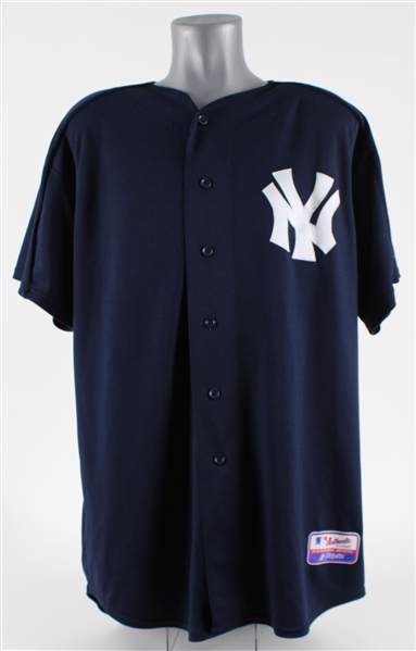 2005-06 Derek Jeter New York Yankees Batting Practice Jersey (MEARS LOA)