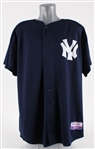 2005-06 Derek Jeter New York Yankees Batting Practice Jersey (MEARS LOA)