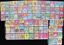 1969 Topps Football Trading Cards Complete Set of 263 Cards w/ Both Checklist #132 Variations