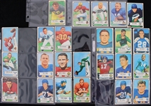 1954 Bowman Football Trading Cards Partial Set w/ 72 of 128 Cards