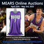 2004-05 Toni Kukoc Milwaukee Bucks Game Worn Road Jersey (MEARS A10)