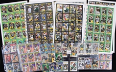 1990's-2010's Green Bay Packers Football Trading Card Collection - Lot of 175+ w/ Uncut Card Sheets & More (Pepper Burruss Collection)