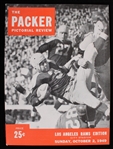 1949 The Packer Pictorial Review Los Angeles Rams Edition (Pepper Burruss Collection)