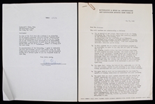 1956 Carl Erskine (d.2024) Brooklyn/Los Angeles Dodgers Signed "Greatest Sports Thrill" Radio Program Contract (JSA)