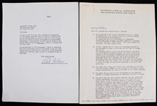 1955 Bob Feller Cleveland Indianss Signed "Greatest Sports Thrill" Radio Program Contract (JSA)