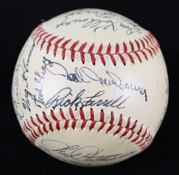 1950-51 Detroit Tigers Team Signed OAL Harridge Clubhouse Baseball w/ George Kell, Hoot Evers, Dizzy Trout & More 
