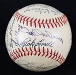 1950-51 Detroit Tigers Team Signed OAL Harridge Clubhouse Baseball w/ George Kell, Hoot Evers, Dizzy Trout & More 