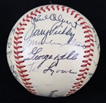 1950-51 Detroit Tigers Team Signed OAL Harridge Clubhouse Baseball w/ George Kell, Hoot Evers, Dizzy Trout & More 
