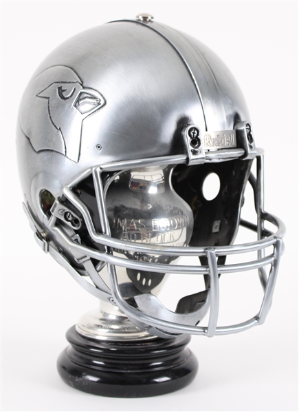 1997 Lomas Brown Arizona Cardinals Ed Block Courage Award (MEARS LOA)