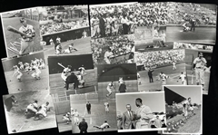 1950s-60s Milwaukee Braves Milwaukee County Stadium 8" x 10" Modern Print Photo Collection - Lot of 48