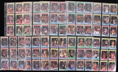1988 Fleer Basketball Trading Cards Complete Set of 132 Cards + 11 Card Super Star Sticker Set & 30 Extra Cards