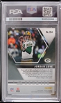 2020 Jordan Love Green Bay Packers Panini Mosaic #264 Rookie Football Trading Card (PSA Slabbed Mint 9)
