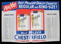 1952 Green Bay Packers Washington Redskins Marquette Stadium Game Program (Pepper Burruss Collection)