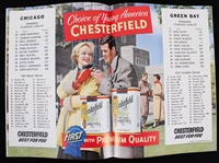 1953 Green Bay Packers Chicago Bears City Stadium Game Program (Pepper Burruss Collection)