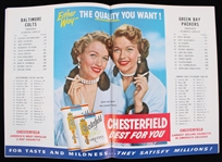 1954 Green Bay Packers Baltimore Colts Milwaukee County Stadium Game Program (Pepper Burruss Collection)