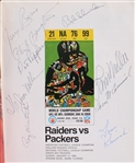 1968 Bart Starr, Marv Fleming, Elijah Pitts & more Green Bay Packers Signed AFL vs NFL Championship Game Program (JSA)