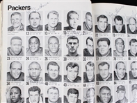 1968 Bart Starr, Marv Fleming, Elijah Pitts & more Green Bay Packers Signed AFL vs NFL Championship Game Program (JSA)