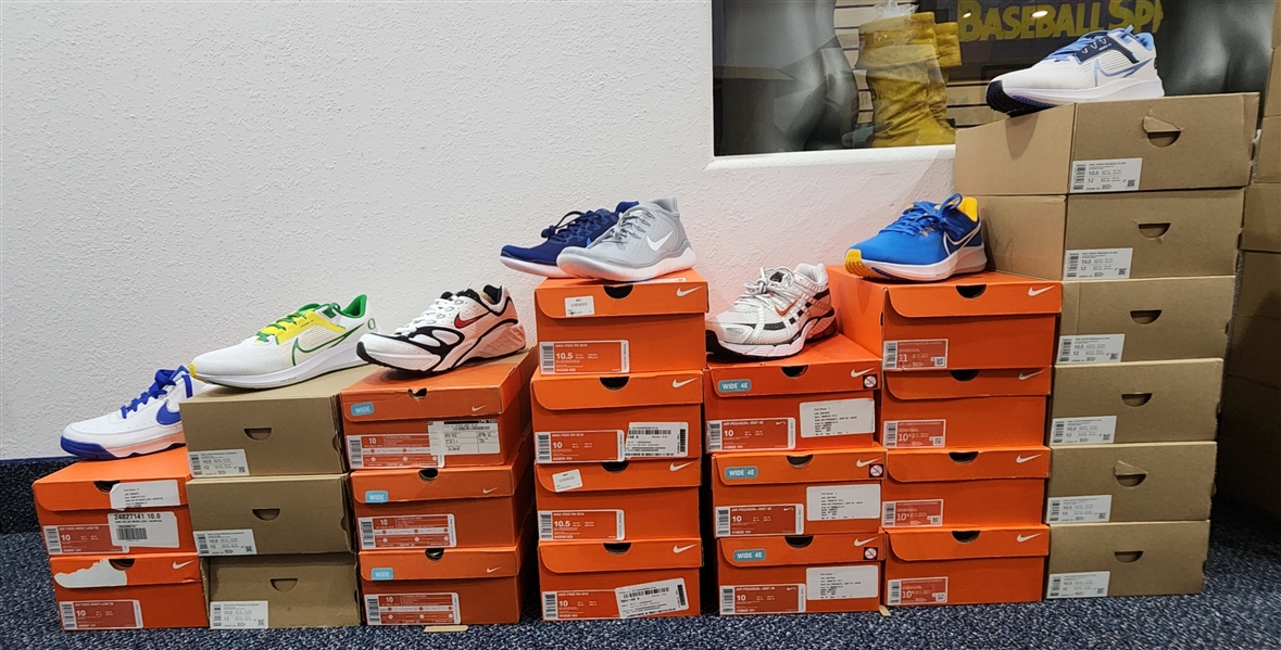 NIB Assorted Nike Zoom Pegasus Sneakers (Lot of 25)